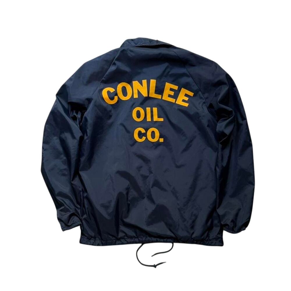 Vintage Conlee Oil Company Men's M Snap Jacket Workwear